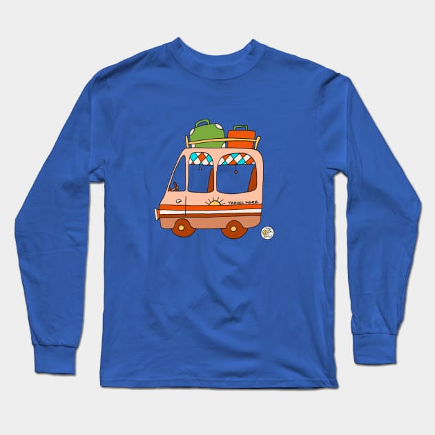 Vintage Van! Long Sleeve T-Shirt by Mellowdays